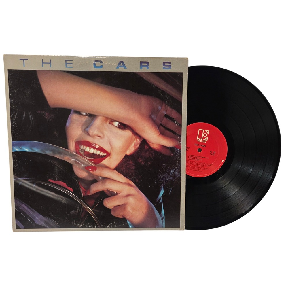 The Cars Self Titled Debut Vinyl LP 1978 Elektra 6E-135 Just What I Needed Rock*